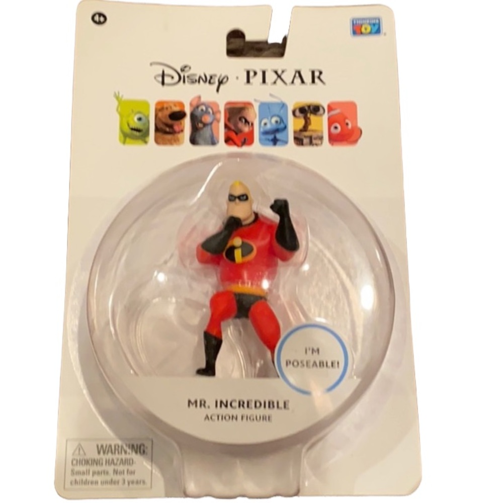 NEW Revoltech Disney Pixar Mr Incredible miniature action figure